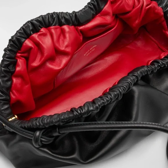 Mansur Gavriel Black Leather oversized “cloud” Bag - butter leather. Super soft - Picture 3 of 7